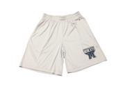 Montana State Bobcats Light Gray Drawstring Athletic Shorts with Pockets L