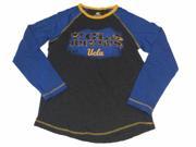 UCLA Bruins Colosseum YOUTH Charcoal Gray Blue LS Crew Neck T Shirt L