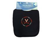 Virginia Cavaliers Baby Fanatic Infant Baby Navy Circular Logo Bib 2 Pack
