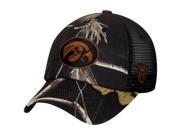 Iowa Hawkeyes TOW Black Realtree Camo Harbor Mesh Adjustable Snapback Hat Cap