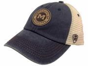Ole Miss Rebels TOW Navy Outlander Mesh Adjustable Snapback Slouch Hat Cap
