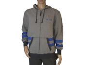 UCLA Bruins Colosseum Gray Long Sleeve Full Zip Hooded Jacket with Pockets L