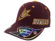 Arizona State Sun Devils TOW YOUTH Maroon Shine On Structured Flexfit Hat Cap