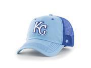 Kansas City Royals 47 Brand Columbia Blue Taylor Closer Mesh Flexfit Hat Cap