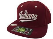Indiana Hoosiers TOW Red Topper Adjustable Snapback Flat Bill Structured Hat Cap