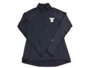 Yale Bulldogs Under Armour Coldgear WOMENS Navy LS 1 2 Zip Pullover Jacket M