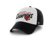 Louisville Cardinals 2013 National Champs 47 Brand White Black Adj Hat Cap