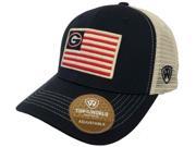 Georgia Bulldogs TOW US Ranger American Flag Mesh Adjustable Snapback Hat Cap