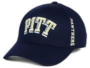 Pittsburgh Panthers TOW Navy Booster Memory Foam Flexfit Structured Golf Hat Cap
