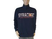 Syracuse Orange Champion Navy Metallic Logo LS 1 4 Zip Pullover Sweatshirt L