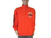 Syracuse Orange Champion Orange LS 1 4 Zip Pullover Sweatshirt Pockets L