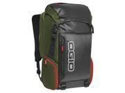 OGIO Throttle Green Water Resistant Laptop Tablet Travel Backpack