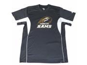 Colorado State Rams Badger Sport YOUTH Gray SS Crew Perfomance T Shirt M