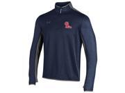 Ole Miss Rebels Under Armour Navy Survival 1 4 Zip Loose ColdGear Pullover L