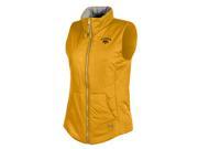 Iowa Hawkeyes Under Armour WOMEN Gold ColdGear Storm1 Full Zip Loose Vest M