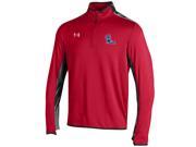 Ole Miss Rebels Under Armour Red Doomsday 1 4 Zip ColdGear Loose Pullover XL