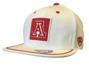 Arizona Wildcats TOW White Clubhouse Style Structured Snapback Flat Bill Hat Cap