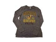 Minnesota Golden Gophers Under Armour Semi Fitted LS Crew Neck T Shirt M