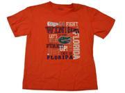 Florida Gators Champion GIRLS Orange Go Fight Win Glitter SS Crew T Shirt XL