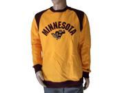 Minnesota Golden Gophers Champion Yellow Maroon LS Crew Pullover Sweatshirt L