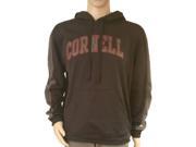 Cornell Big Red Champion PowerTrain Black LS Pullover Hoodie Sweatshirt L