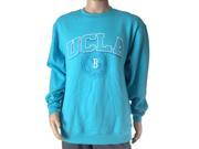 UCLA Bruins Champion Turquoise Long Sleeve Crew Neck Pullover Sweatshirt L