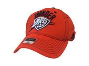 Oklahoma City Thunder Adidas Orange Structured Flexfit Superflex Hat Cap S M