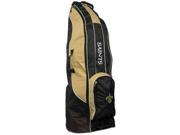 New Orleans Saints Team Golf Black Golf Clubs Wheeled Luggage Travel Bag