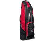 Houston Texans Team Golf Navy Golf Clubs Wheeled Luggage Travel Bag