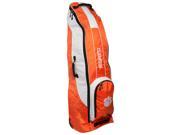 Clemson Tigers Team Golf Orange Golf Clubs Wheeled Luggage Travel Bag
