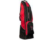 Texas Tech Red Raiders Team Golf Black Golf Clubs Wheeled Luggage Travel Bag
