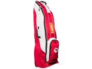 Kansas City Chiefs Team Golf Red Golf Clubs Wheeled Luggage Travel Bag