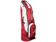 Alabama Crimson Tide Team Golf Red Golf Clubs Wheeled Luggage Travel Bag