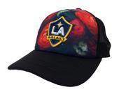 Los Angeles LA Galaxy WOMENS Floral Structured Adjustable Mesh Hat Cap
