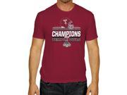 Temple Owls 2016 AAC Conference Football Champions Locker Room T Shirt S