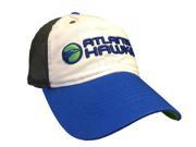 Atlanta Hawks Adidas White and Blue Adjustable Slouch Mesh Hat Cap