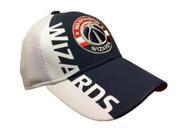 Washington Wizards Adidas Navy Faux Leather Structured Fitted Hat Cap S M