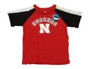 Nebraskas Cornhuskers Colosseum Toddler Red Reflective Logo SS T Shirt 3T