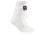 McDavid White Lightweight Lace up Ankle Brace 199R Level 3 Protection L