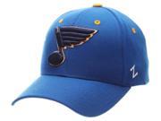 St. Louis Blues Zephyr Blue Competitor ZWool Structured Adjustable Strap Hat Cap