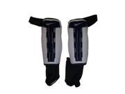 Nike YOUTH T90 Charge Navy Blue White and Silver Soccer Shin Guards XL