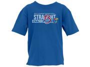 Kansas Jayhawks 13 Straight Basketball Big 12 Champion Titles YOUTH T Shirt S
