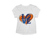 Villanova Wildcats Blue 84 WOMEN Love Basketball Heart White T Shirt 2XL
