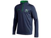 Notre Dame Fighting Irish Under Armour YOUTH Light Loose 1 4 Zip Pullover S