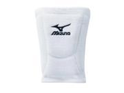 2 Pc LR 6 Knee Pad in White Large