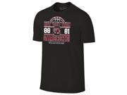 South Carolina Gamecocks Over Duke 2017 Sweet 16 Basketball Score T Shirt 3XL