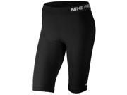 Nike Pro WOMEN S Dri Fit Black 11 Training Performance Compression Shorts L