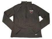 South Carolina Gamecocks Under Armour WOMENS Gray 1 2 Zip Pullover Jacket S