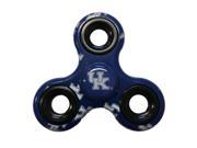 Kentucky Wildcats NCAA Blue Multi-Logo Three Way Diztracto Fidget Hand Spinner