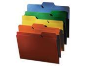 FindIt File Folders 1 3 Cut 11 Pt Stock Letter Assorted 80 PK